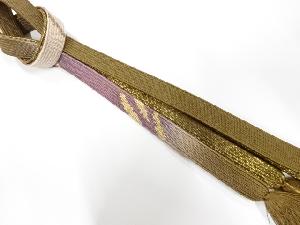 正絹　手組帯締め